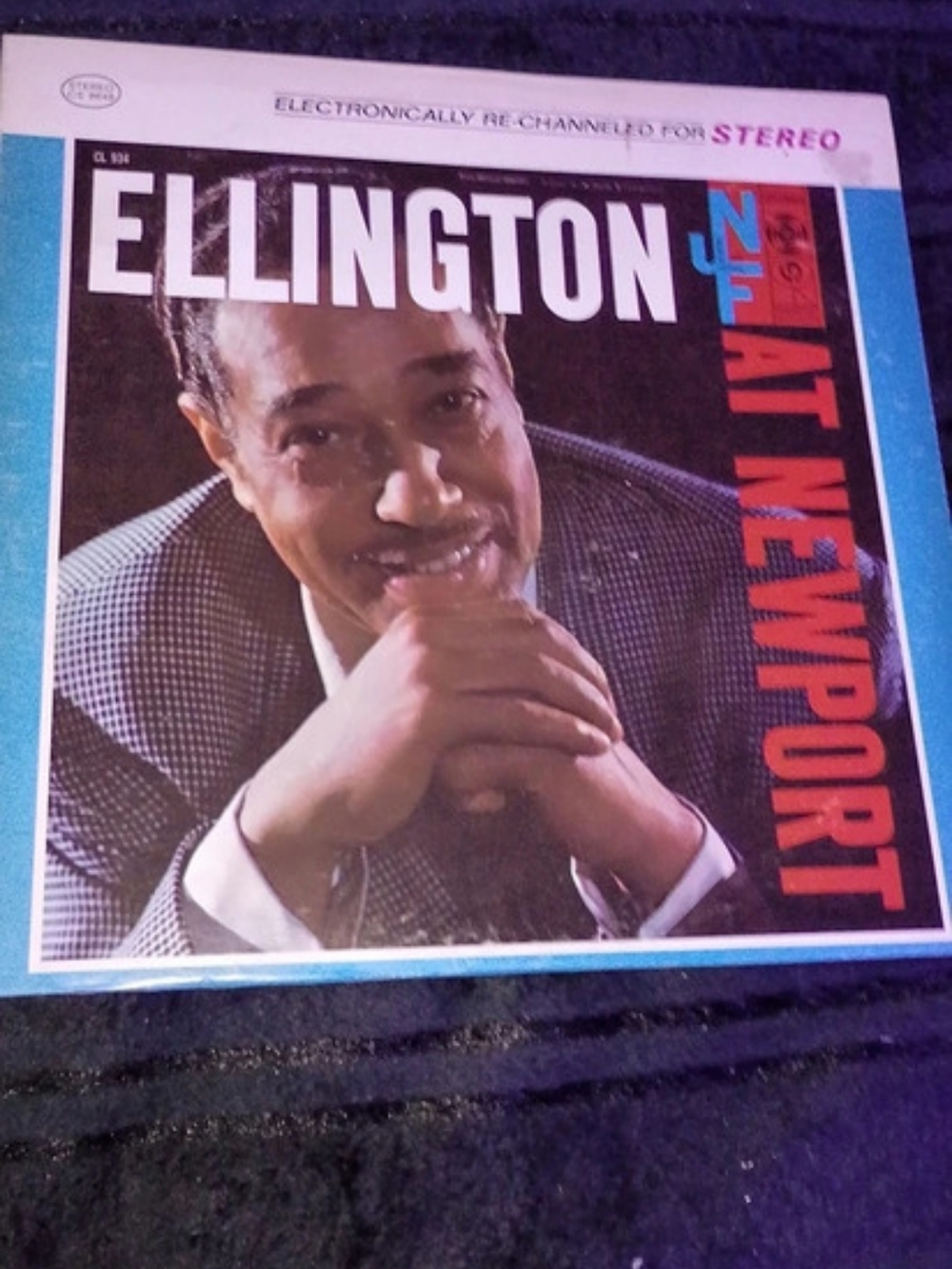 Capitol Records Ellington at Newport Jazz Album Cover Vinyl Record